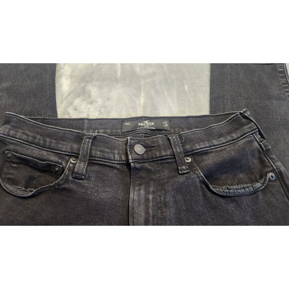 Hollister Men's Size 31X32" Black Tapered Jeans - Picture 4 of 10